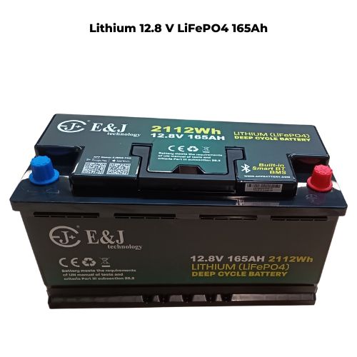 165Ah lithium batteri med Bluetooth