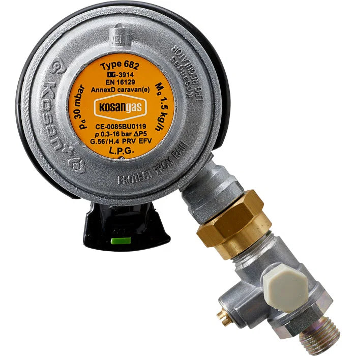 KOSANGAS Gasregulator - click-on - testpoint