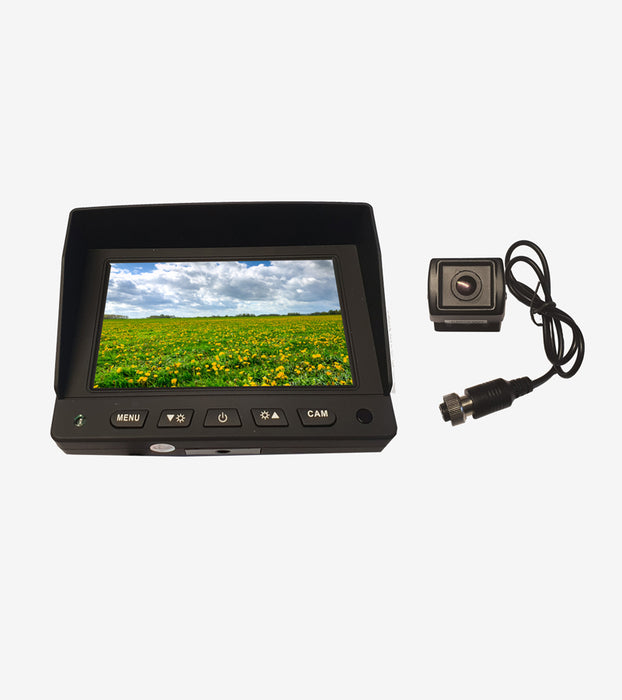 7” TFT/LCD TYND SKÆRM MED 1 KAMERA