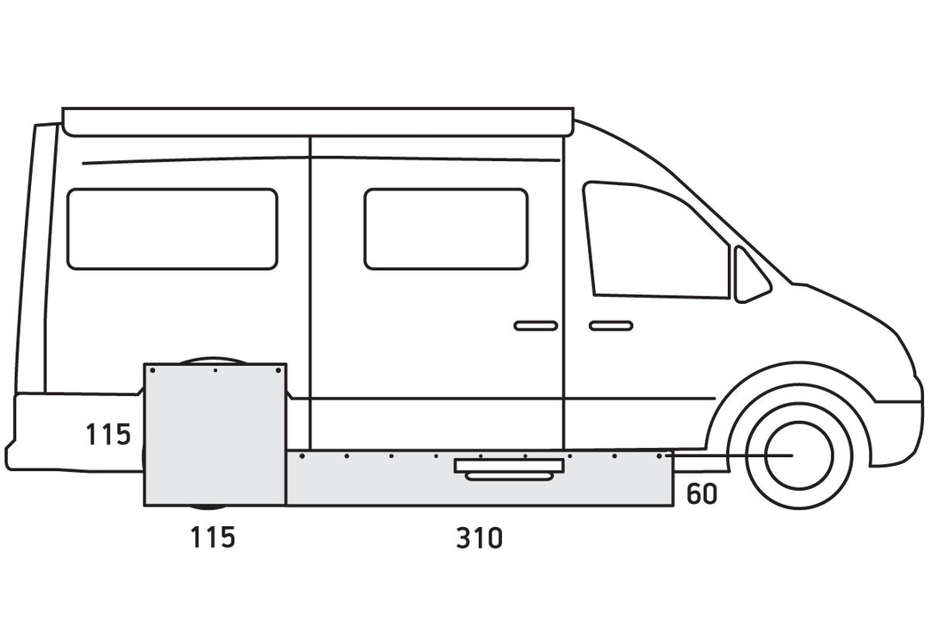 Understykke Campervan