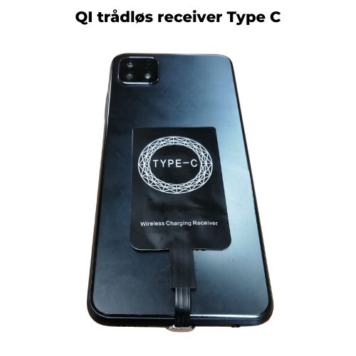 QI modtager monteret på mobil