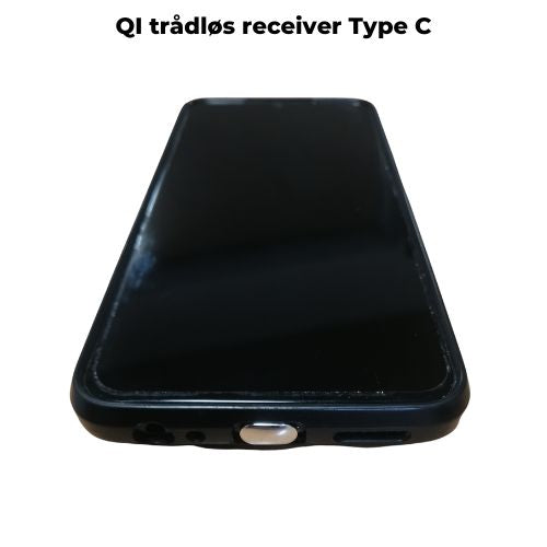 QI trådløs receiver monteret med cover