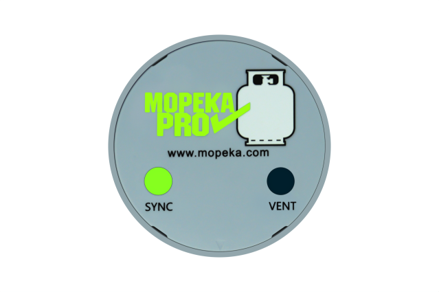 MOPEKA PRO gasflaske-niveauindikator med Bluetooth og magnet