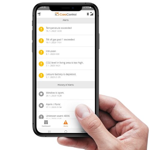 Alerts til app 