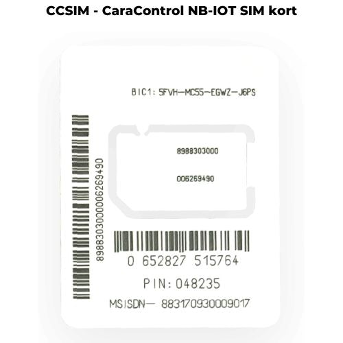 CaraControl NB-IOT SIM kort