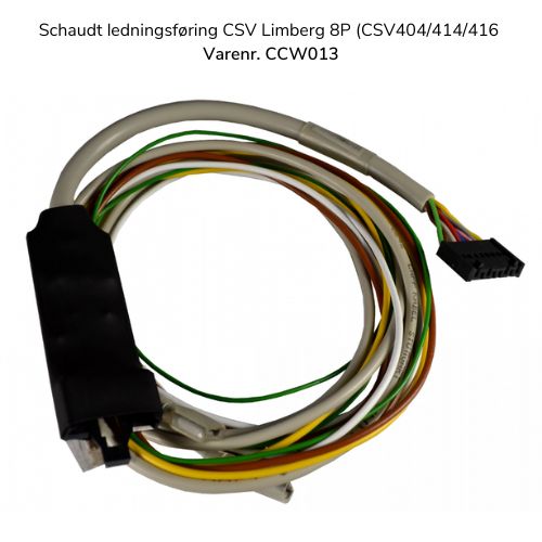 CaraControl ekstra ledningsføringer -  Schaudt ledningsføring CSV Limberg 8P (CSV404/414/416