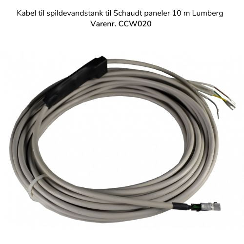 CaraControl Kabel til spildevandstank til Schaudt paneler 10 m Lumberg