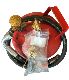 6 kg RV gas fyldeflasker toppen