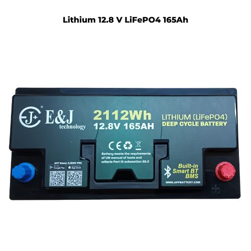 165Ah lithium batteri med Bluetooth