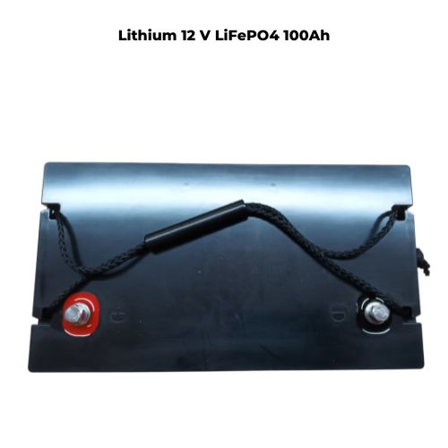 12V Lithium batterier med Bluetooth 100Ah