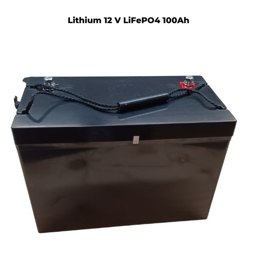 12V Lithium batteri 100 Ah