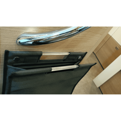 Pössl skraldepose Taske med magnetlås monteret