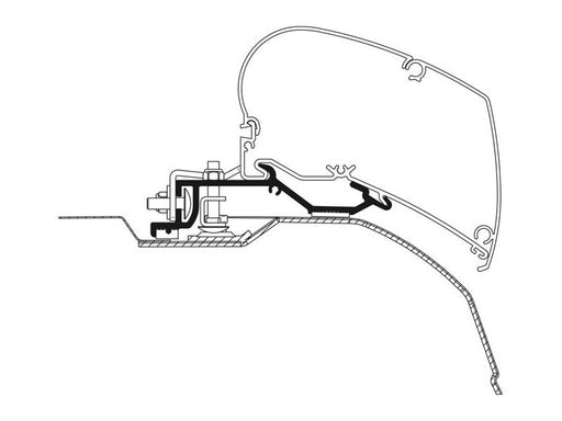Thule adaptersæt til markise > 3,75m