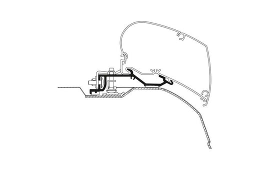 Thule adaptersæt til markise > 3,75 m. og 4,0