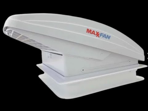 Åbning af MaxxFan Deluxe automatisk tagventilator